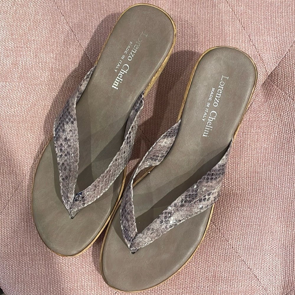Lorenzo‎ Chelini Sandals 7.5
